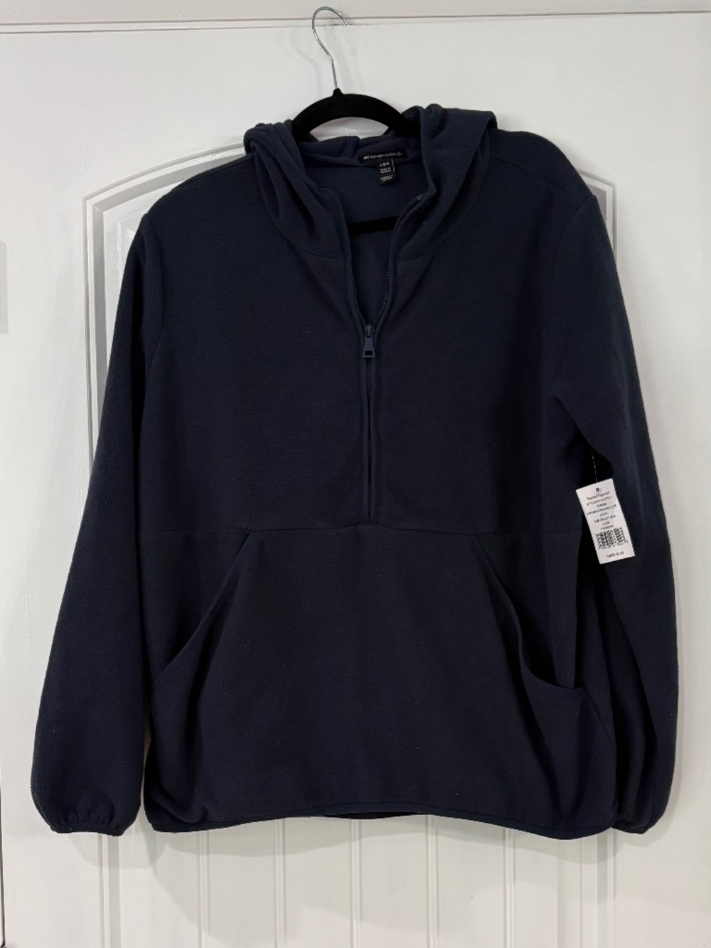 Beyond Yoga Urban Explorer half zip navy
